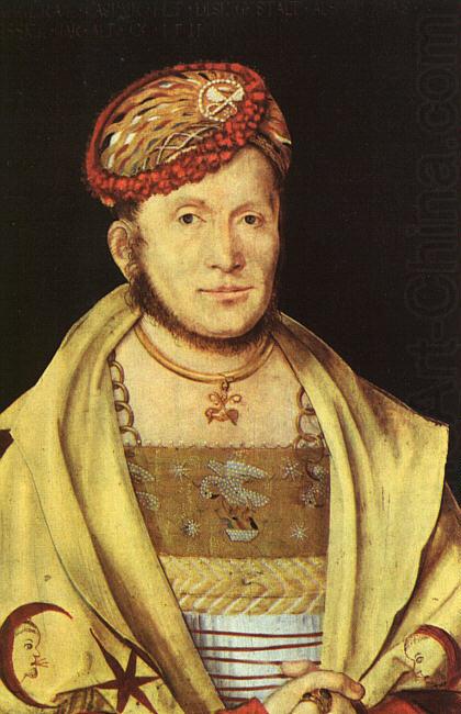 Portrait of the Margrave Casimir of Brandenburg, Hans Suss von Kulmbach